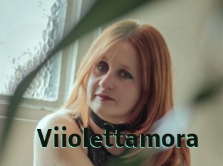 Viiolettamora