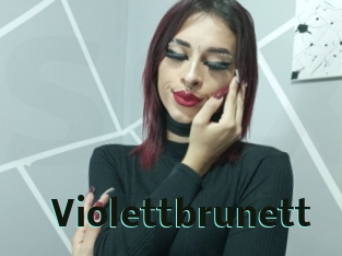 Violettbrunett